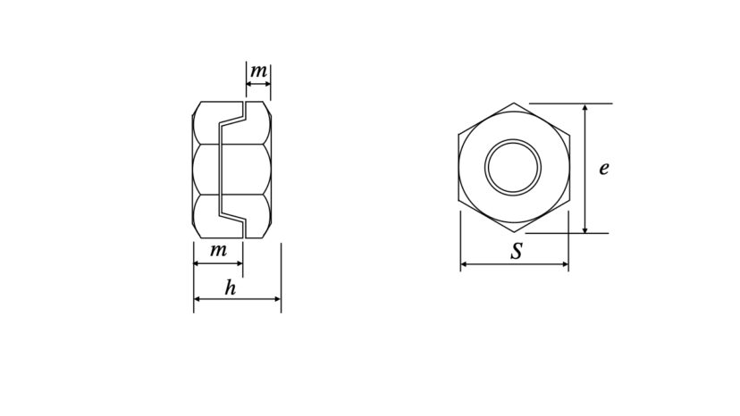 ナット 規格 寸法表